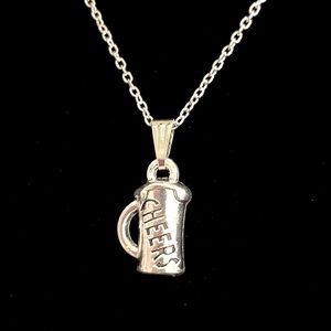 Cheers Beer Mug Necklace May Be Personalized